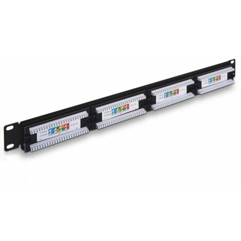 Patch Panel 24 Porte UTP Categoria 5e Aisens A141-0307