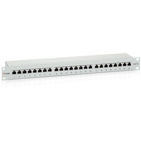 Patch Panel 24 Puertos UTP Categoría 6 Equip 326324