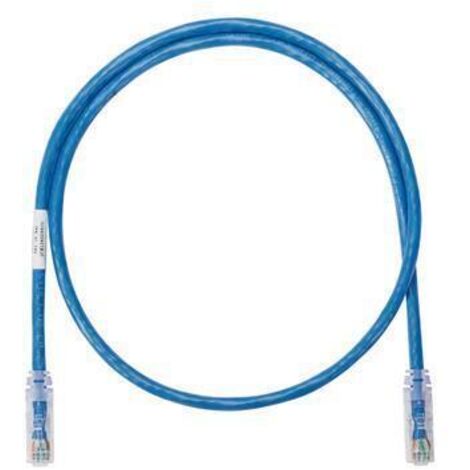 PATCH U/UTP CAT.6 24 AWG BLUE 1M