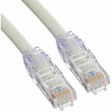 Patch U/UTP Kat.6 24 AWG Weiß 2M