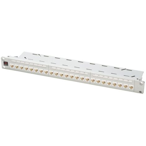 Patchboard Fanton 24 Ports UTP Cat 6 1U Gris 23652