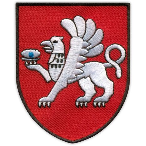 Patchion Wappen der Krim – Magnetische Rückseite – Gestickter Aufnäher/Abzeichen/Emblem