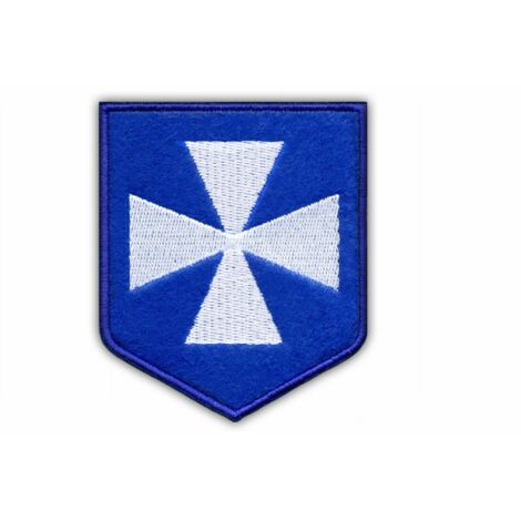 Patchion Wappen der Stadt Rzeszow – Magnetische Rückseite – Gestickter Aufnäher/Abzeichen/Emblem