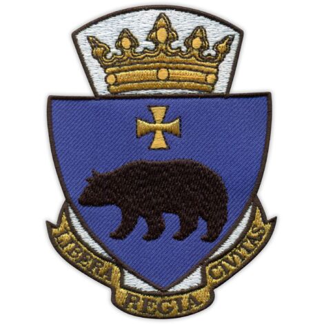 Patchion Wappen von Przemysl – selbstklebende Rückseite – gestickter Aufnäher/Abzeichen/Emblem