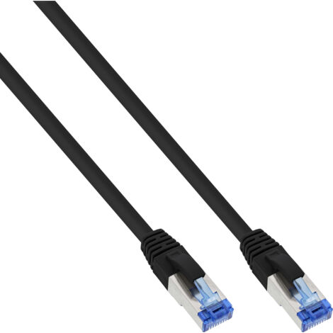 Patchkabel Cat.6A, S/FTP (PiMf), 500MHz, noir