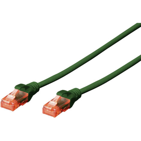 Patchkabel DIGITUS UTP Kat. 6 1m PVC grün
