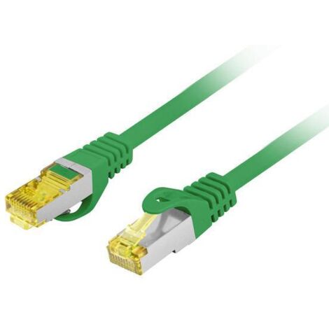 Patchkabel Lanberg FTP Kat. 6A 0,5 m LSZH CU fluke bestanden grün