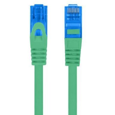 Patchkabel Lanberg S/FTP Kat. 6A 1m LSZH CCA fluke bestanden grün
