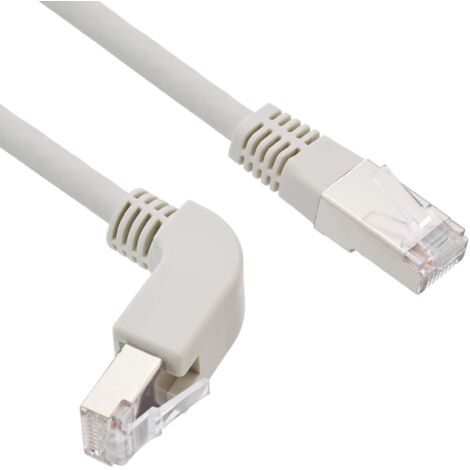Patchkabel RJ45 Cat.6a S/FTP Verwendung:  Verbinden einer Netzwerkkarte avec einem Switch oder Router