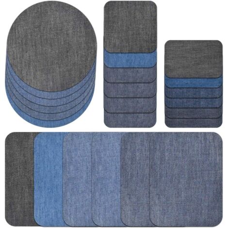Patchs thermocollants, patchs thermocollants, patchs thermocollants pour jeans pour la réparation de denim, patchs thermocollants, patchs en coton, patchs thermocollants, patchs thermocollants pour de