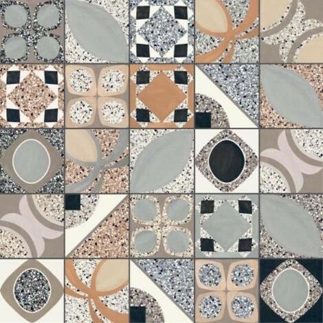 Patchwork à motif effet terrazzo 20x20 cm Dipinto FR - R9 - 1.16m²