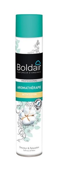 Boldair - Désodorisant Activ'coton aromathérapie - 500 mL