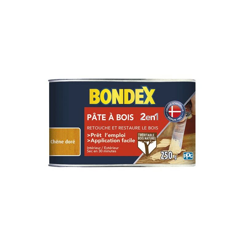 Bondex - Pâte à bois chêne doré 250gr