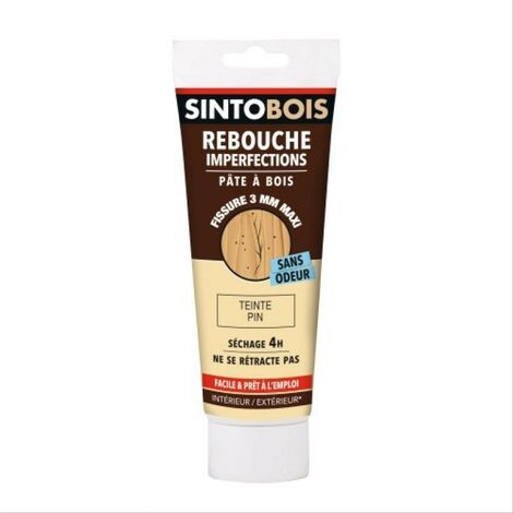 Pâte à bois de finition Sintobois pin - tube 250g