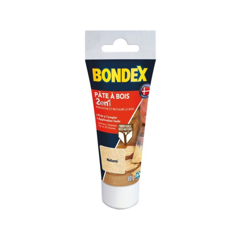 Bondex - Pâte a bois naturel 420480 - 80 g