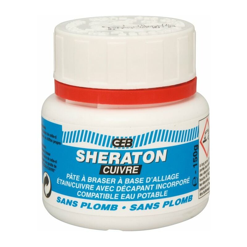 GEB - Pate à braser et étamer Sheraton