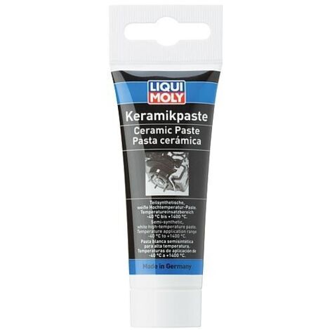 Pâte à joint céramique 50g – Pour réparations et entretien – Résistance thermique jusqu'à 1200°C – Tube pratique – Liqui Moly - TUBE 50 G