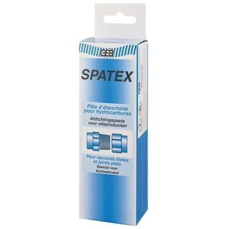 Pâte à joint gris SPATEX  etui tube 125ml - GEB