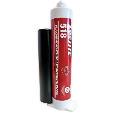 Pâte à joint Loctite 518 – Étanchéité pour surfaces en fonte, acier et aluminium – Joint souple jusqu'à 0,25 mm – 50 ml