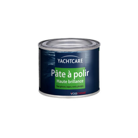 Pâte à polir 200g – Éclat pour plastique, métal et vernis – Film de protection durable – Élimine les parties mates – Yachtcare
