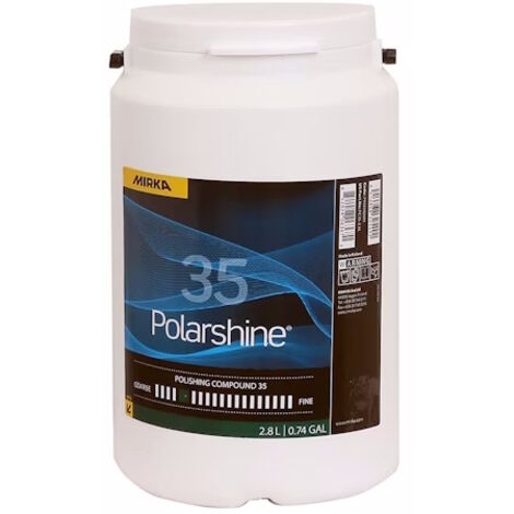 Pâte à polir Mirka Polarshine 35 2 8 l