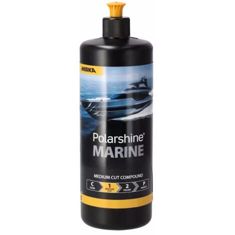 Pâte à polir Mirka Polarshine Marine Medium Cut 1 l