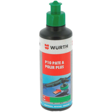 Pâte à polir P10 Plus pour rayure profonde de carrosserie - 250 g - Vert