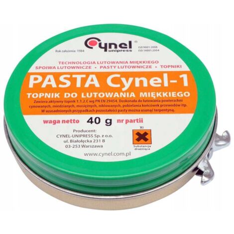 Pâte à souder 40g / 76835 / CYNEL