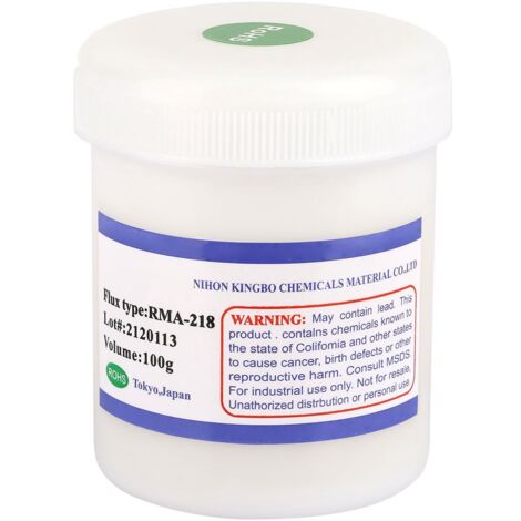 Pâte à souder RMA-218 140g pour reballing BGA - Flux haute qualité