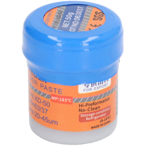 Pâte à souder sans nettoyage 50g pour réparation électronique et SMT, flux de soudure haute performance XD-50