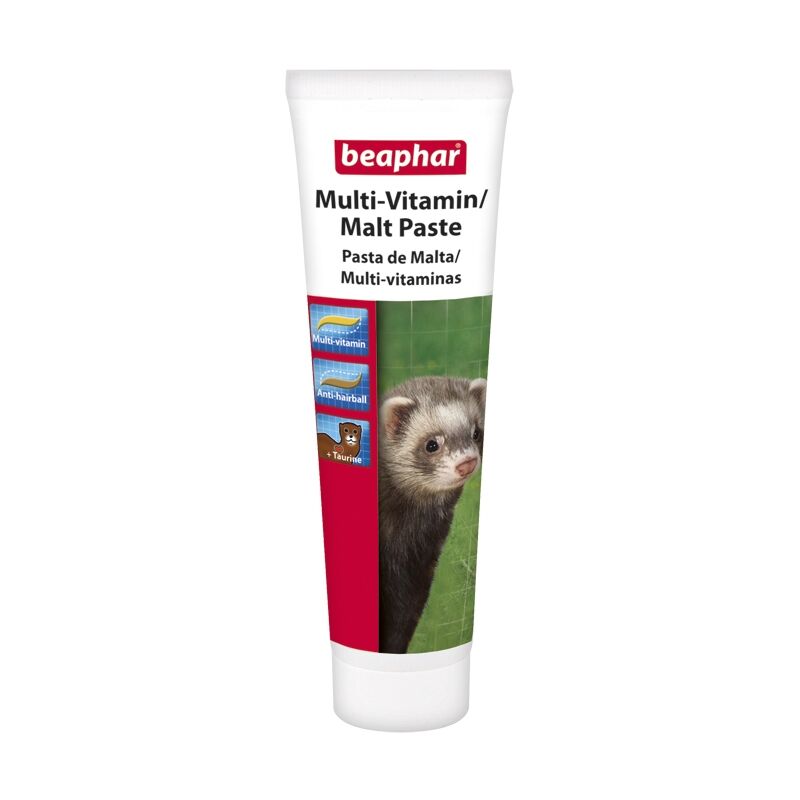 PÂTE AU MALT MULTI-VITAMINÉES - FURET - 100 G - LOT DE 3 15367 - Beaphar
