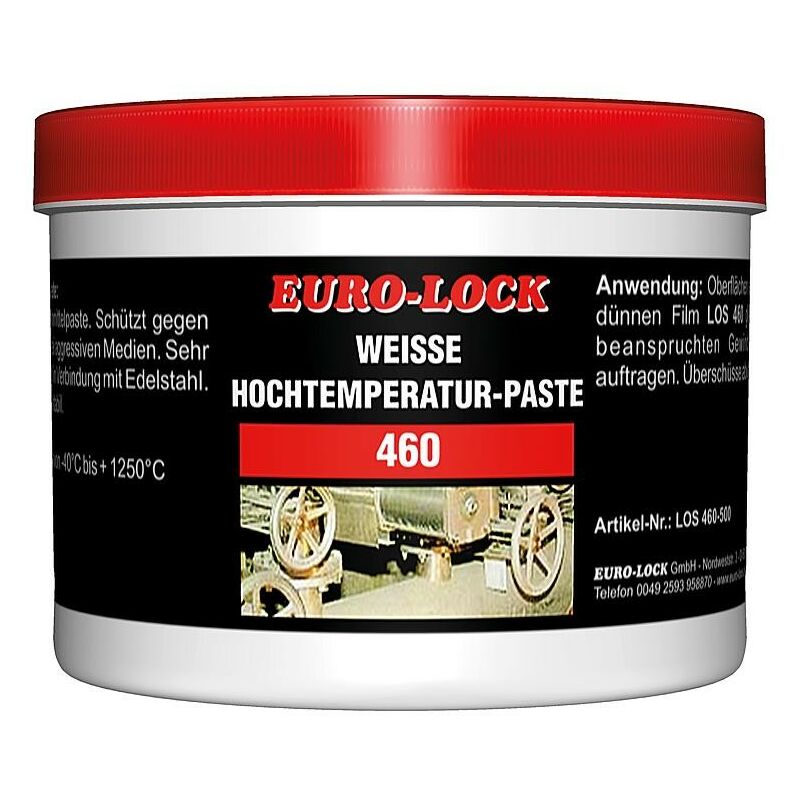 Pâte blanche haute temperature euro-lock los 460 boîte 500g