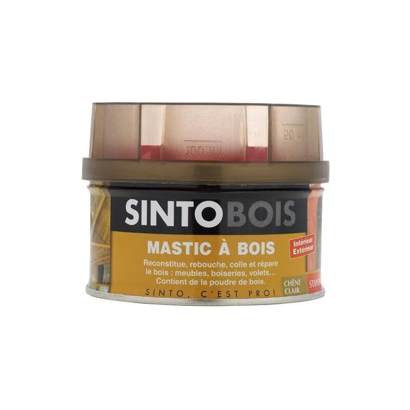 

Pasta de madera BOIS, caja de 170 ml, roble claro - Sinto