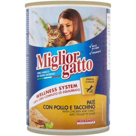Patè con Pollo E Tacchino Gr. 400