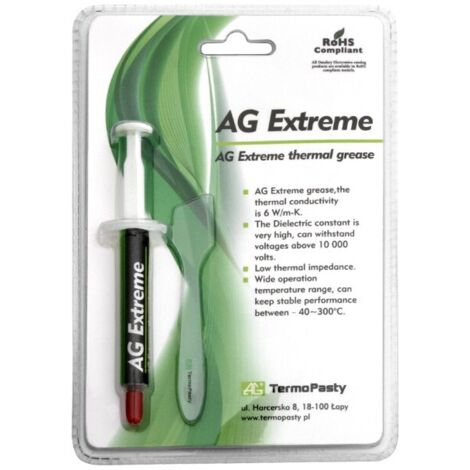 PÂTE CONDUCTRICE THERMIQUE AG-EXTREME/3G 3g AG THERMOPASTES