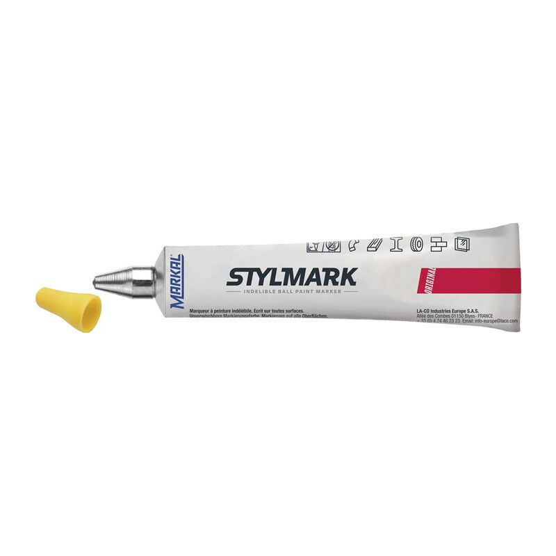 FP - Pâte de marquage stylmark original jaune tube 50ml markal