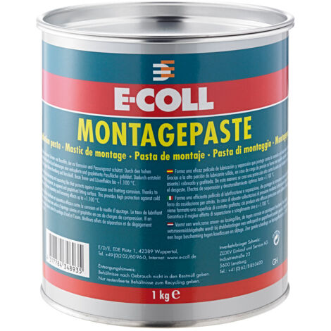 Pâte de montage, Modèle : Pot de 1 kg