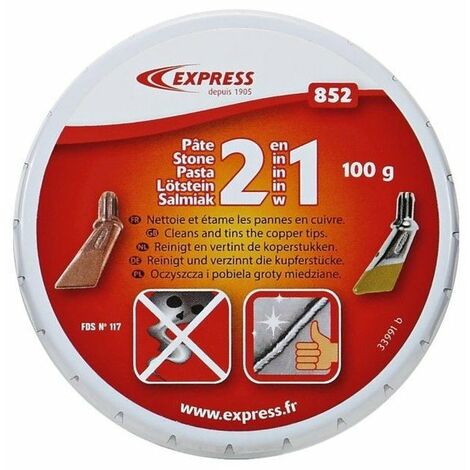 Pate decapante et de pre-etamage 100 grs