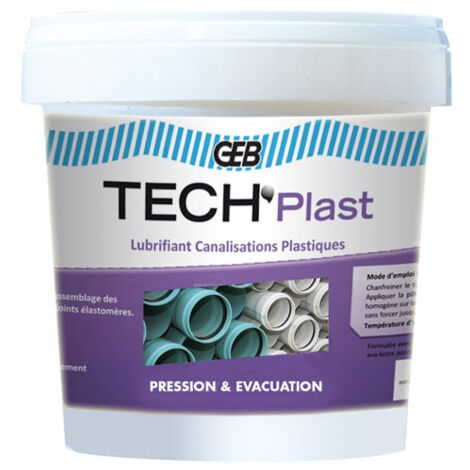 Pâte d'emboitement tech plast seau 1kg - GEB