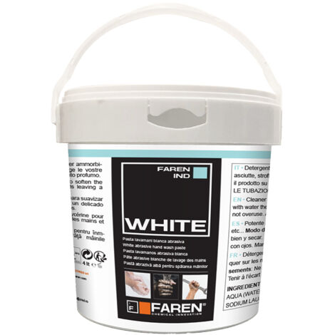 Pâte Lavante Blanche Abrasive White Faren 1kg - Faren