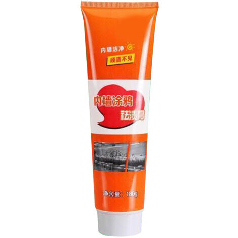 Pâte Nettoyante Murale Efficace - Crème Dégraissante Sûre pour Taches sur Murs - 180mL pour Hôtels et Restaurants