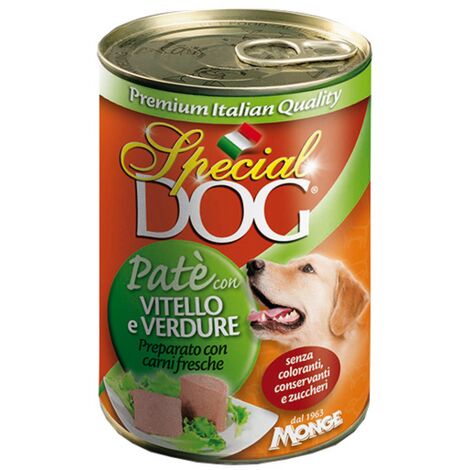 PATE' PER CANI 'SPECIAL DOG' pollo e coniglio - gr 400