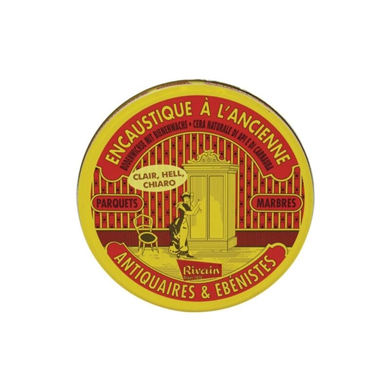 Rivain - encaustique à l'ancienne pâte bois clair 250ml