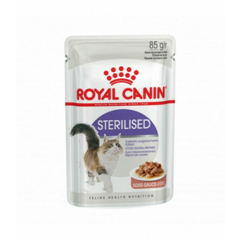 Pâtée pour chat Royal Canin Sterilised 12 Sachets 85 g - Mousse