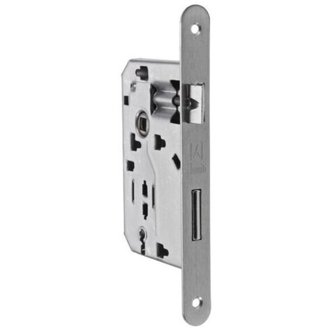 PATENT SERRATURA Q.8/70 GRIGIO 40 B. TONDO S/GACCIA