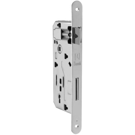 PATENT SERRATURA Q.8/90 NICHEL 45 B.TONDO S/GACCIA - 5 pezzi