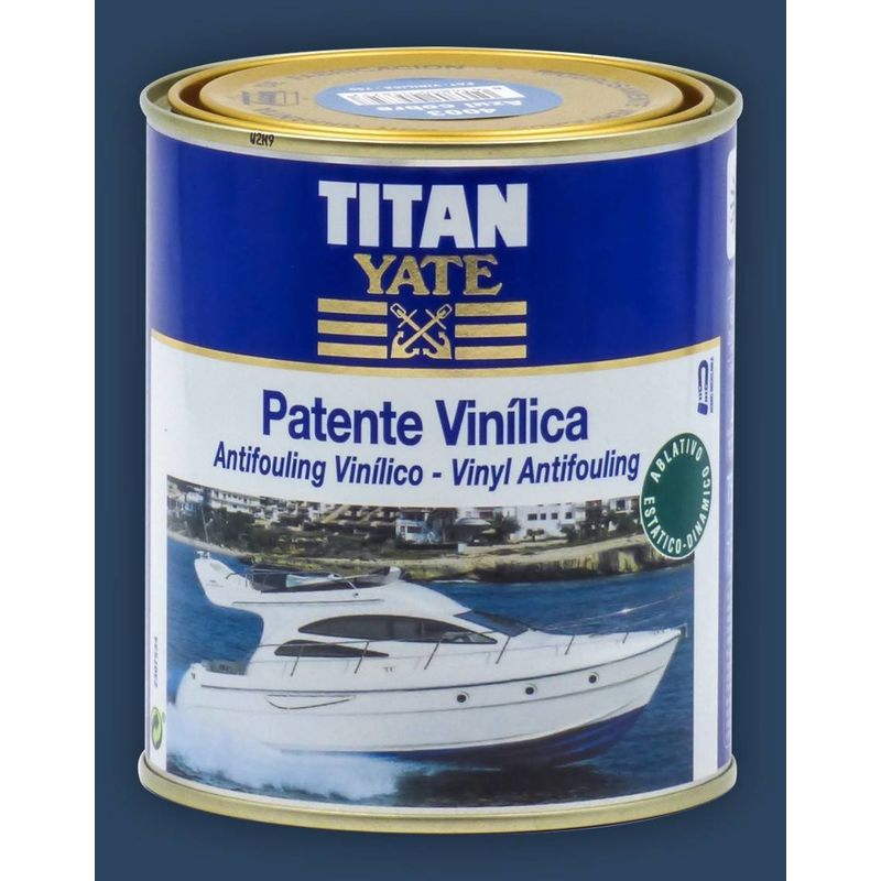 

Patente Vinílica Titan Yate 750 mL | 750 mL - 4003 Azul Cobre