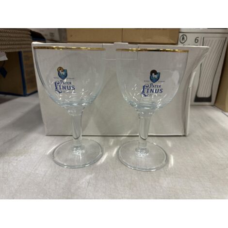 Pater Minus - Lot de 2 verres à bière 25 cl - Neuf