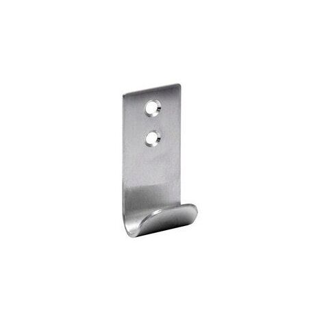 Patère 1 tête chrome brossé Loft