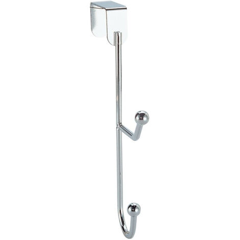 Patere 2 Tete Chrome